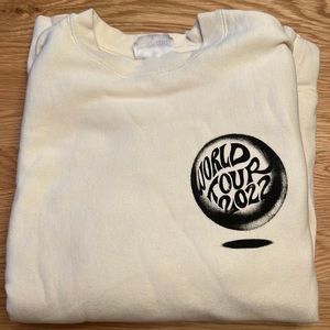 Louis Tomlinson World Tour 2022 sweatshirt. size small.